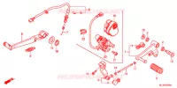 PEDALE pour Honda NC 750 X ABS de 2015