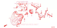 PHARE pour Honda NC 750 X ABS de 2015