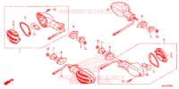 CLIGNOTANT pour Honda NC 750 X ABS de 2015