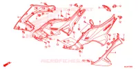 COUVERCLES LATERAUX pour Honda NC 750 X ABS de 2015