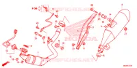 SILENCIEUX D'ECHAPPEMENT pour Honda NC 750 X ABS de 2016