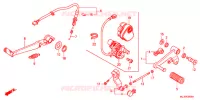 PEDALE pour Honda NC 750 X ABS DCT LOWER, E Package de 2015