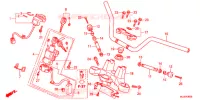 GUIDON   TE DE FOURCHE pour Honda NC 750 X LOWER de 2015