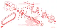 EMBRAYAGE pour Honda GIORNO 50 de 2015