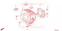CYLINDRE pour Honda WAVE 100 Electric start de 2004