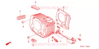 CYLINDRE pour Honda WAVE 125 Carburetor Kick start de 2005
