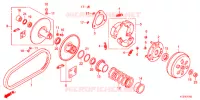 EMBRAYAGE pour Honda LEAD 125 de 2014