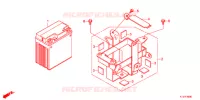 BATTERIE pour Honda LEAD 125 de 2015