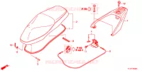 SELLE pour Honda LEAD 125 de 2015