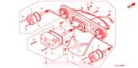 FEUX ARRIERE pour Honda 50 GYRO X de 2007