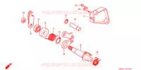 FREIN DE PARKING pour Honda 50 GYRO X de 2007