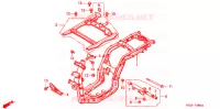 CADRE pour Honda 50 GYRO X POST OFFICE de 2005