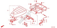 SELLE pour Honda 50 GYRO X POST OFFICE de 2012