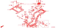 CADRE pour Honda 50 GYRO X POST OFFICE de 2014