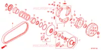EMBRAYAGE pour Honda 50 GYRO X POST OFFICE de 2014