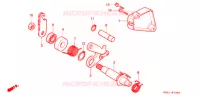 FREIN DE PARKING pour Honda 50 GYRO X de 1994