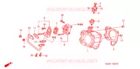 CYLINDRE pour Honda REFLEX 250 ABS de 2005