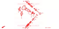 ARBRE A CAMES   SOUPAPE pour Honda FORZA 250 Z ABS de 2006