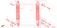 AMORTISSEUR ARRIERE pour Honda FORZA 250 Z ABS de 2010