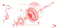 ROUE AVANT pour Honda FORZA 250 Z SI ABS de 2017