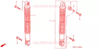 AMORTISSEUR ARRIERE pour Honda REFLEX 250 SPORT ABS de 2005