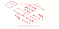 OUTIL pour Honda REFLEX 250 SPORT ABS de 2005