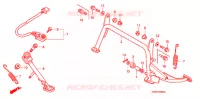 BEQUILLE pour Honda REFLEX 250 SPORT ABS de 2006