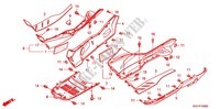 MARCHE PIEDS pour Honda FORZA 250 Z AUDIO SPECIAL EDITION de 2008