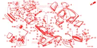 PROTEGE JAMBES pour Honda FORZA 250 Z SI de 2017