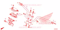 GUIDON pour Honda FORZA 300 ABS de 2015
