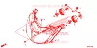 PHARE pour Honda FORZA 300 ABS de 2015