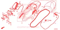 SELLE pour Honda FORZA 300 ABS de 2015