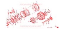 EMBRAYAGE pour Honda NT 400 BROS TYPE II de 1989