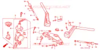 GUIDON   TE DE FOURCHE (2) pour Honda NT 400 BROS TYPE II de 1989