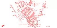 CYLINDRE (AVANT) pour Honda NT 650 HAWK GT de 1990
