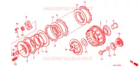 EMBRAYAGE pour Honda NT 650 HAWK GT de 1990
