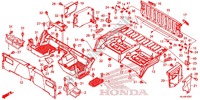 BENNE (SXS1000M5P/M5D) pour Honda PIONEER 1000 M5 DELUXE CAMO de 2016