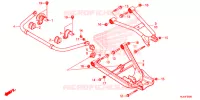 TRIANGLES   BARRE ANTI ROULIS pour Honda PIONEER 1000 M5 DELUXE de 2016
