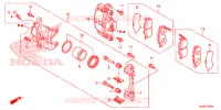 ETRIER DE FREIN AVANT pour Honda PIONEER 500 M2 CAMO de 2016