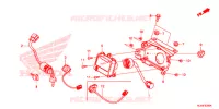 COMMODO   COMPTEUR pour Honda PIONEER 500 M2 de 2016