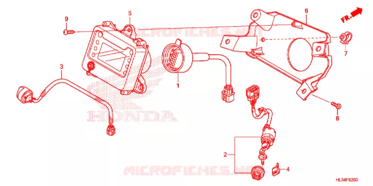 COMMODO - COMPTEUR Honda ATV 700 PIONEER 2014  SXS700M2E
