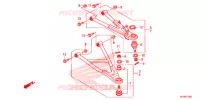 TRIANGLES AVANT pour Honda PIONEER 700 M4 de 2014