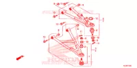 TRIANGLES AVANT pour Honda PIONEER 700 M4 CAMO de 2015