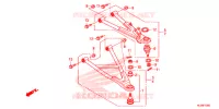 TRIANGLES AVANT pour Honda PIONEER 700 M4 de 2015