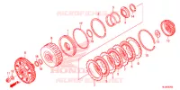 EMBRAYAGE (BAS) pour Honda PIONEER 700 M4 de 2016