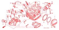 CULASSE pour Honda SHADOW TA 200 PHANTOM de 2003