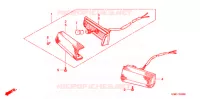 CLIGNOTANT AVANT pour Honda 50 GYRO UP de 1992