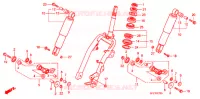 FOURCHE pour Honda 50 GYRO CANOPY de 2012