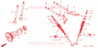 ARBRE A CAMES pour Honda TRX 250 SPORTRAX EX de 2005