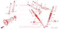 ARBRE A CAMES pour Honda TRX 250 SPORTRAX EX de 2008